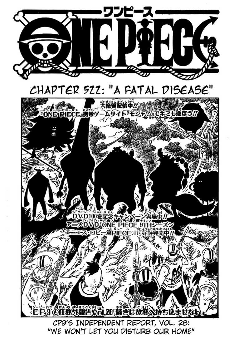 One Piece Chapter 522 1